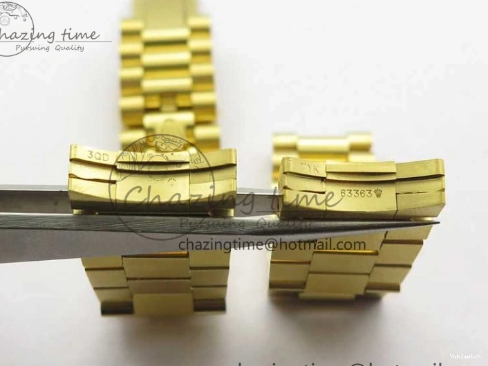 Bracelet Dial EWF 31mm ETA2688 Best Green YG Daydate Edition Malachite YG President on 278288 0430